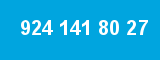 924 141 80 27 924 141 80 27